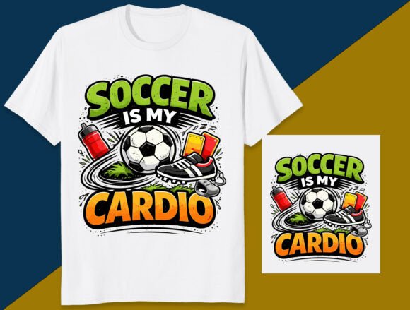 Soccer is My Cardio: Graphics & T-Shirt Design Review