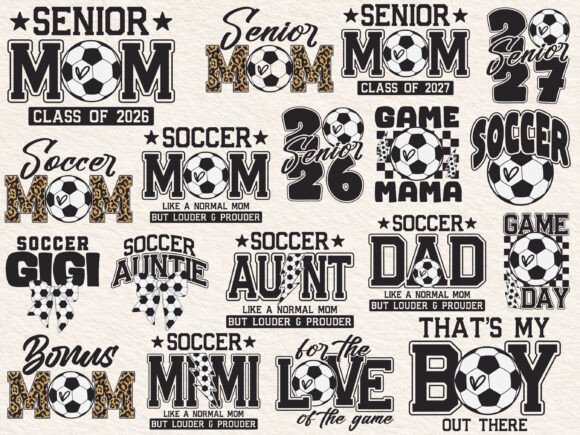 Soccer Shirt Design Bundle: Team Logo Graphics & Crafts