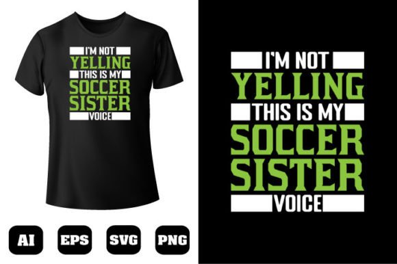 Soccer T-shirt Design 135: T-Shirt Designs & Graphics