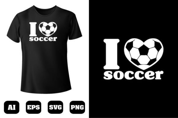 Soccer T-shirt Design 71 Graphics & T-Shirt Designs