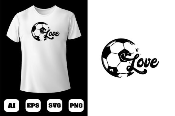Soccer T-shirt Design 85: A Graphics Review for T-Shirt Designs