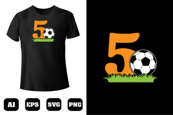 Soccer T-shirt Design 90: Graphics & T-Shirt Designs